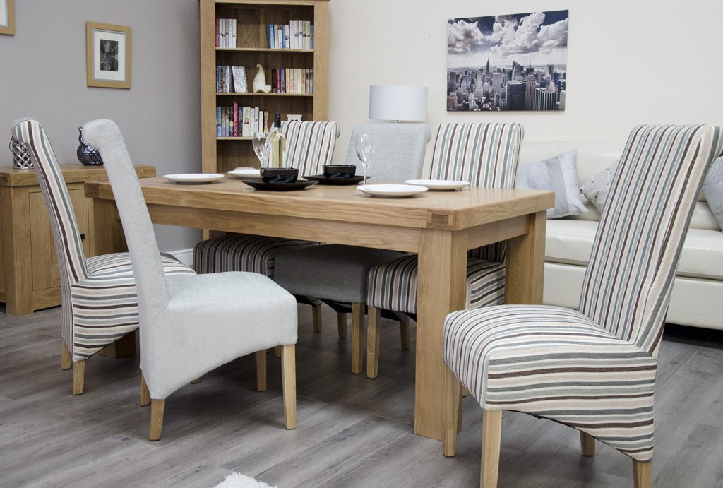 Bordeaux Oak 6ft Dining Table