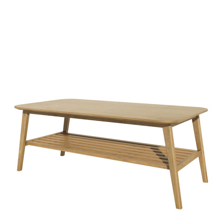 Scandic Oak Low Coffee Table