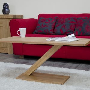 ZMODCT_2 Z Solid Oak Modern Coffee Table