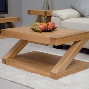 Z_CT_D1 Z Solid Oak Coffee Table