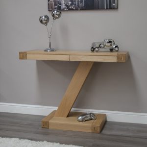 Z_HTMOD_4 Z Solid Oak modern Console Table