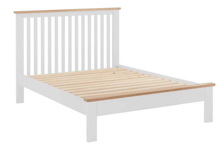 Classic Portland Painted White 5′ King Size Bed