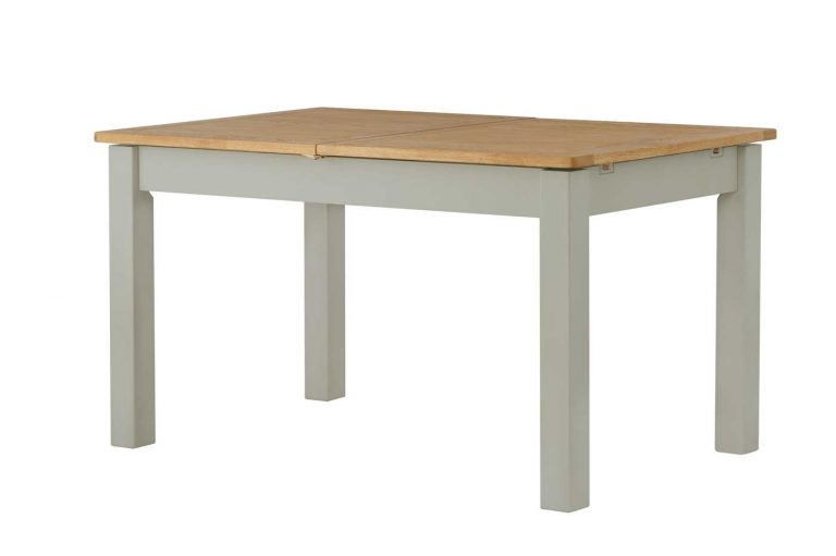 Classic Portland Painted Stone 1.4m Extending Dining Table