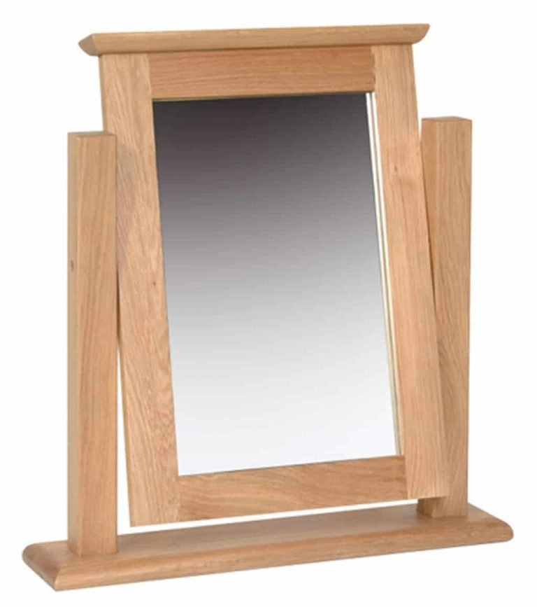 Devonshire New Oak Dressing Table Mirror