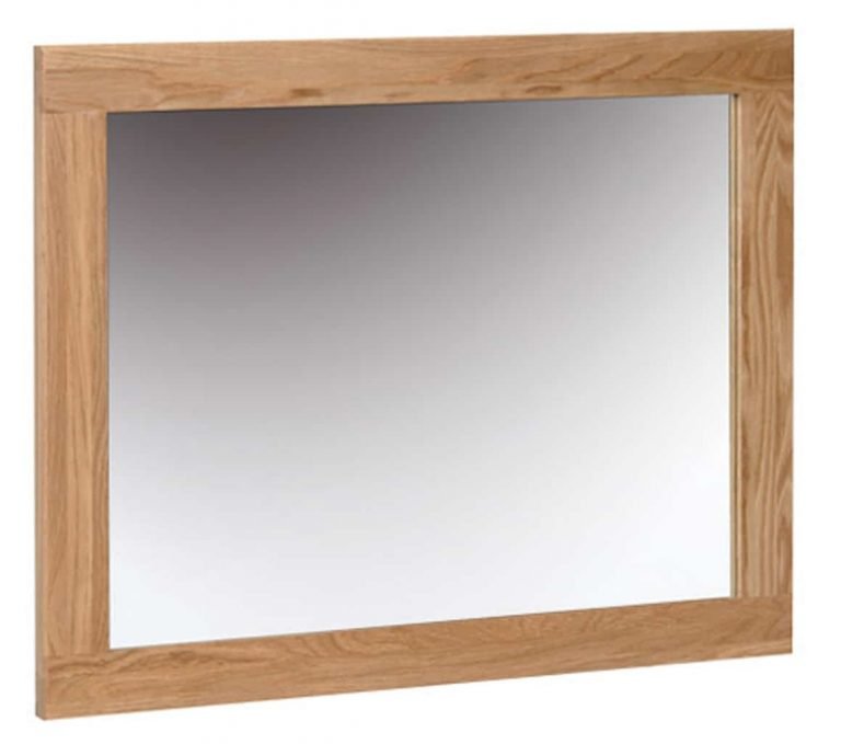 Devonshire New Oak 75cm x 60cm Wall Mirror