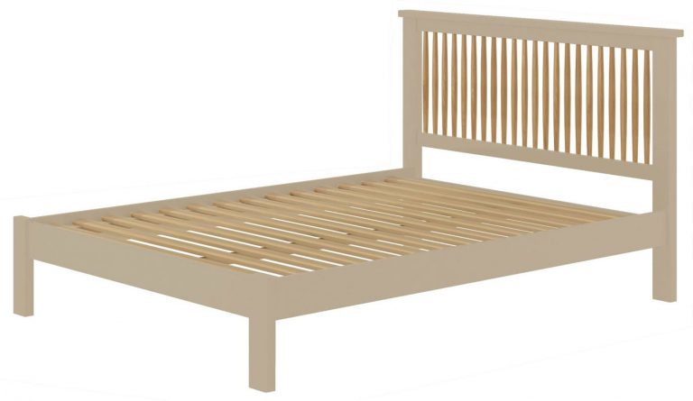 Classic Portland Painted Pebble 5′ King Size Bed