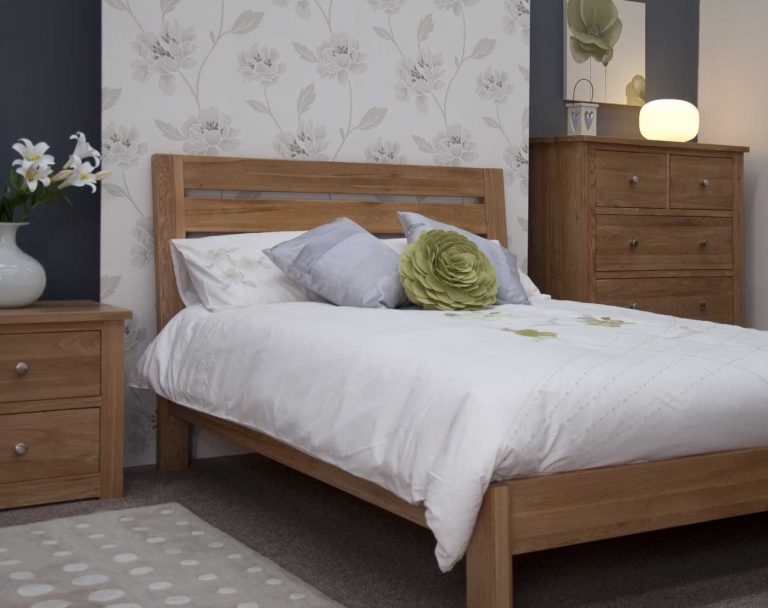 Homestyle Trend Solid Oak 4’6″ Double Bed