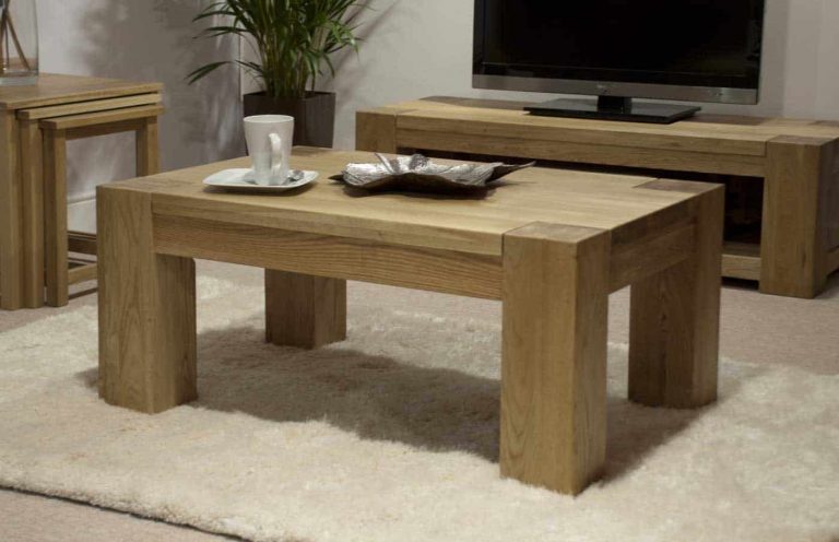 Homestyle Trend Solid Oak 3′ x 2′ Coffee Table