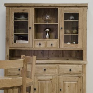 DLXLSBT_2 Deluxe Solid Oak Large Dresser Top