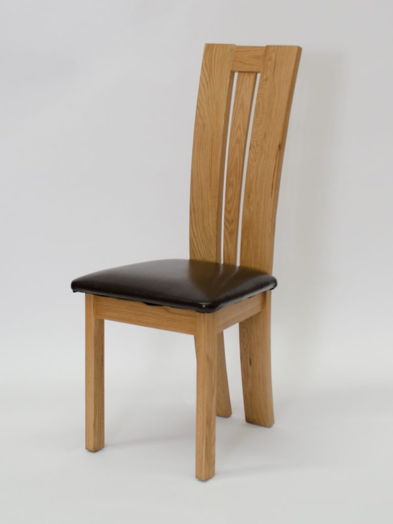 Venezia Oak Dining Chair (Pair)