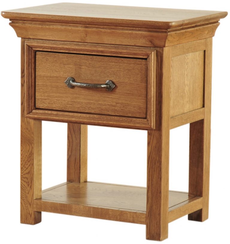 Normandy French Solid Oak Night Stand