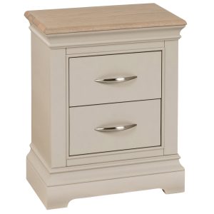 Lincoln Painted Grey 1 Drawer 2 Basket Unit