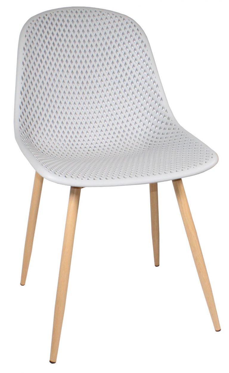 Portofino Dining Chair-light grey (Pair)