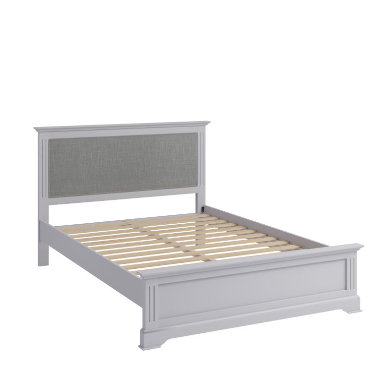 Windermere Moonlight Grey Painted 4’6 Double Bed