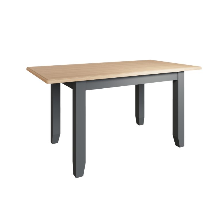 Lincoln Painted Grey1.6m Extending Dining Table