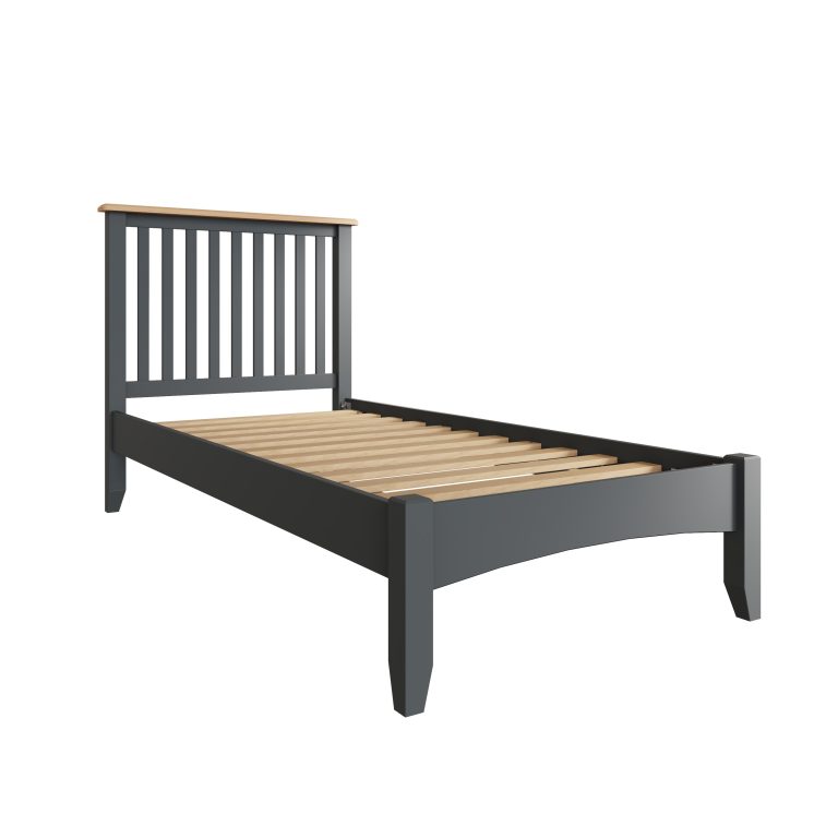 Lincoln Painted Grey 3′ Single Bed
