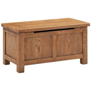 DOR021R_blanket_box_end_of_bed_storage_bedroom_dark_rustic_oak Windsor Rustic Oak Blanket Box